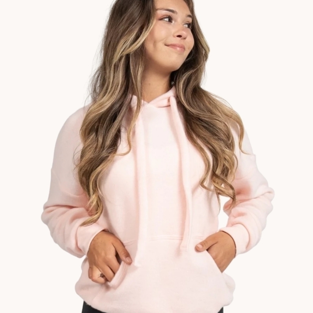 Softserve Bush Pink Cloud Cotton Hoodie XL